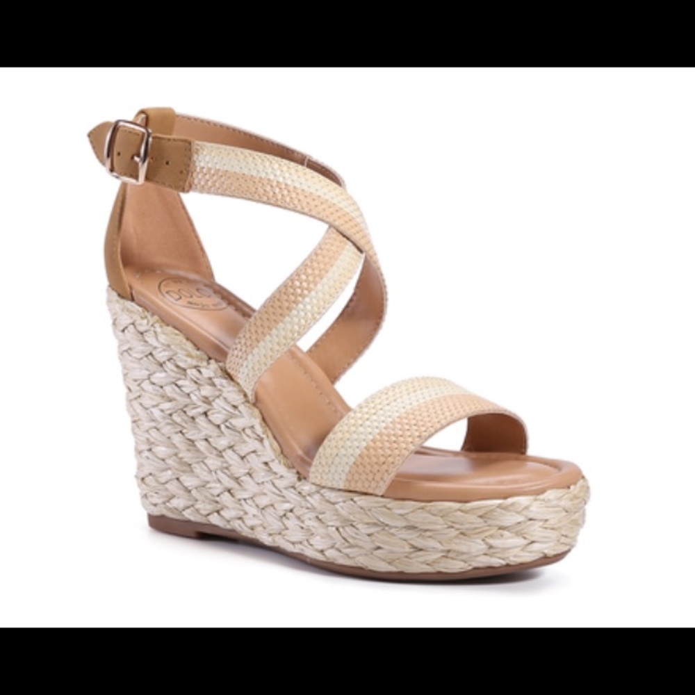 WOMEN'S DOLCE BY MOJO MOXY DAVENPORT WEDGES Sz 9M